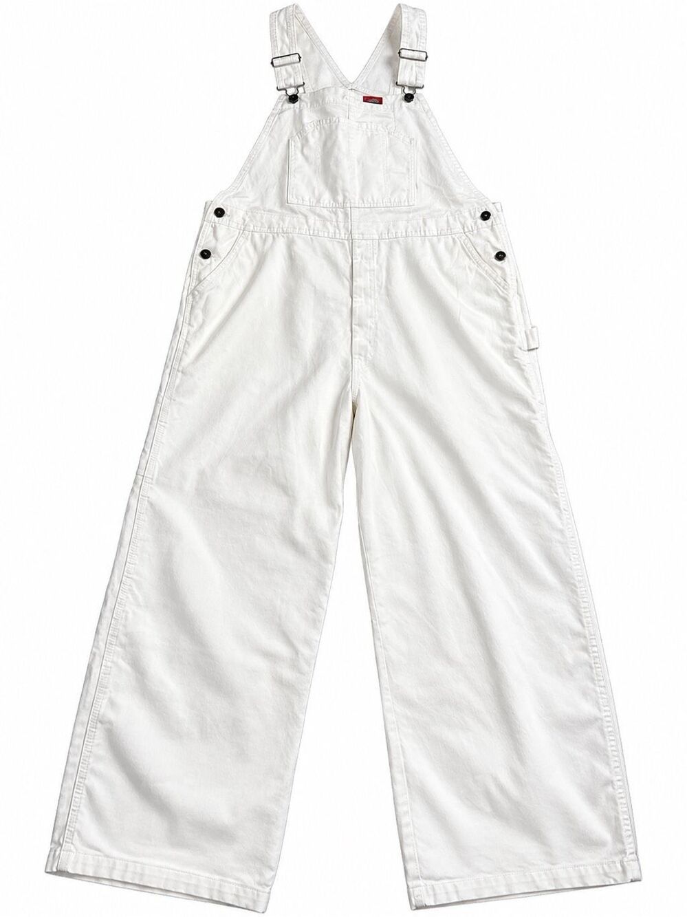 NWT Dickies Utility Painter Bib Overall White 44 X 30 New